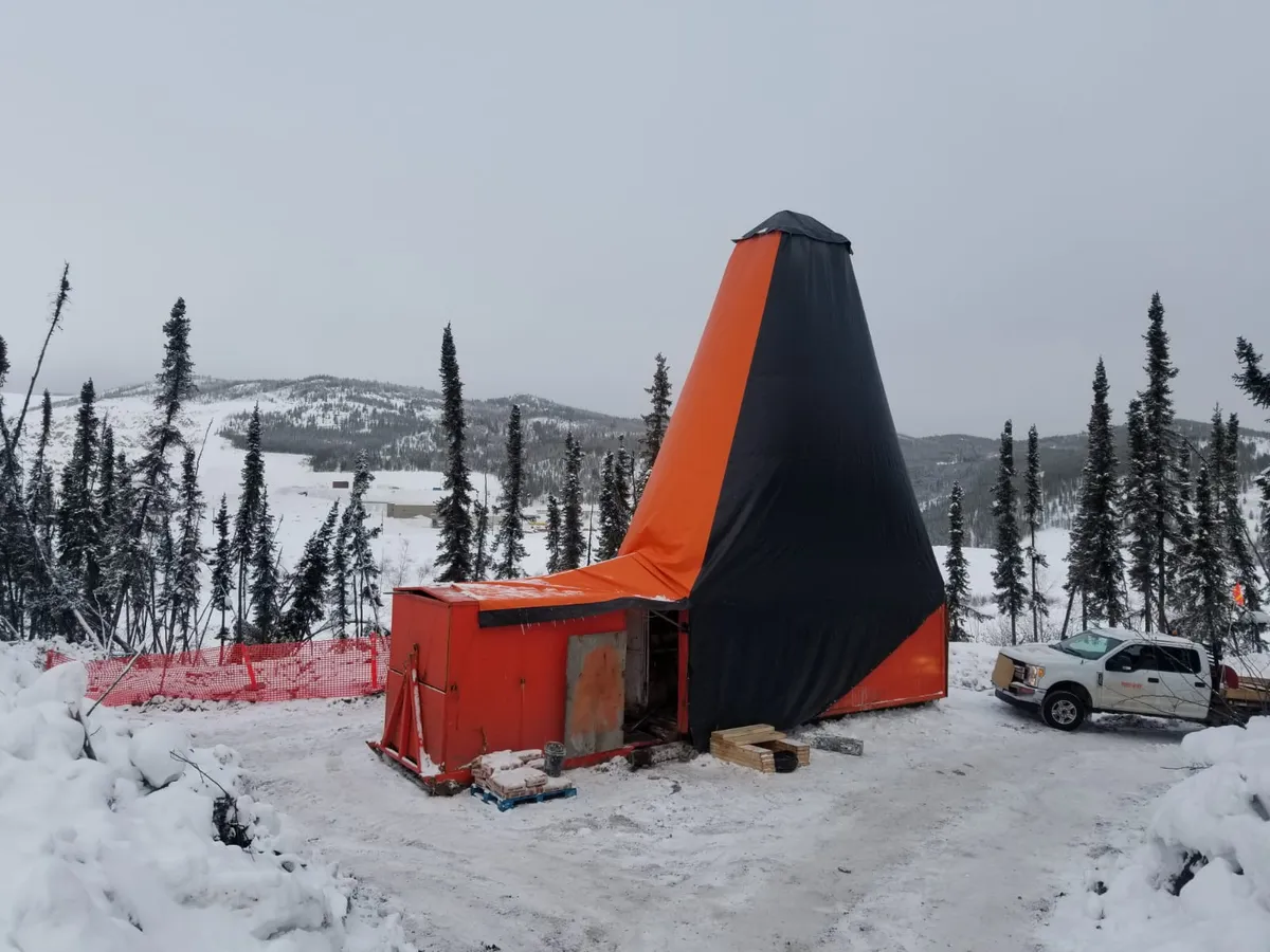 Winterized water line equipment